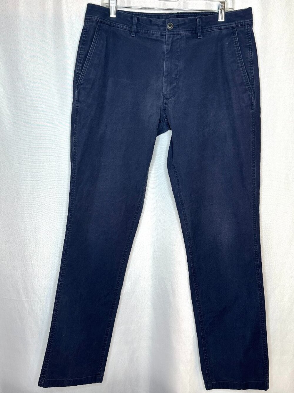 Bonobos Slim Straight Leg Chinos, Size 34 Preppy Classic Workwear‎ Stretch